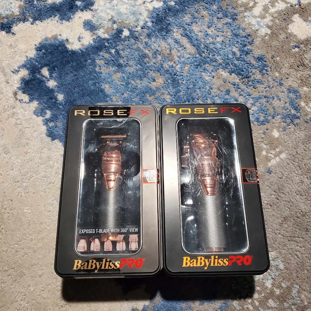 BaBylissPRO Rose Gold Hair Clippers Set